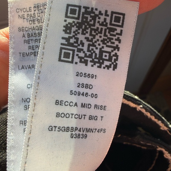 True Religion Women's Black Flare Jeans - Picture 13 of 14